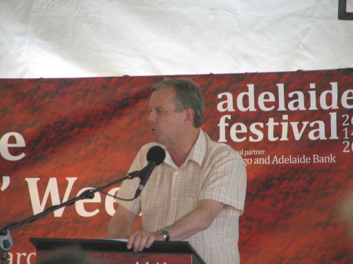 Premier Mike Rann at Adelaide Writers' Week 2010 Premier Mike Rann at Adelaide Writers' Week 2010